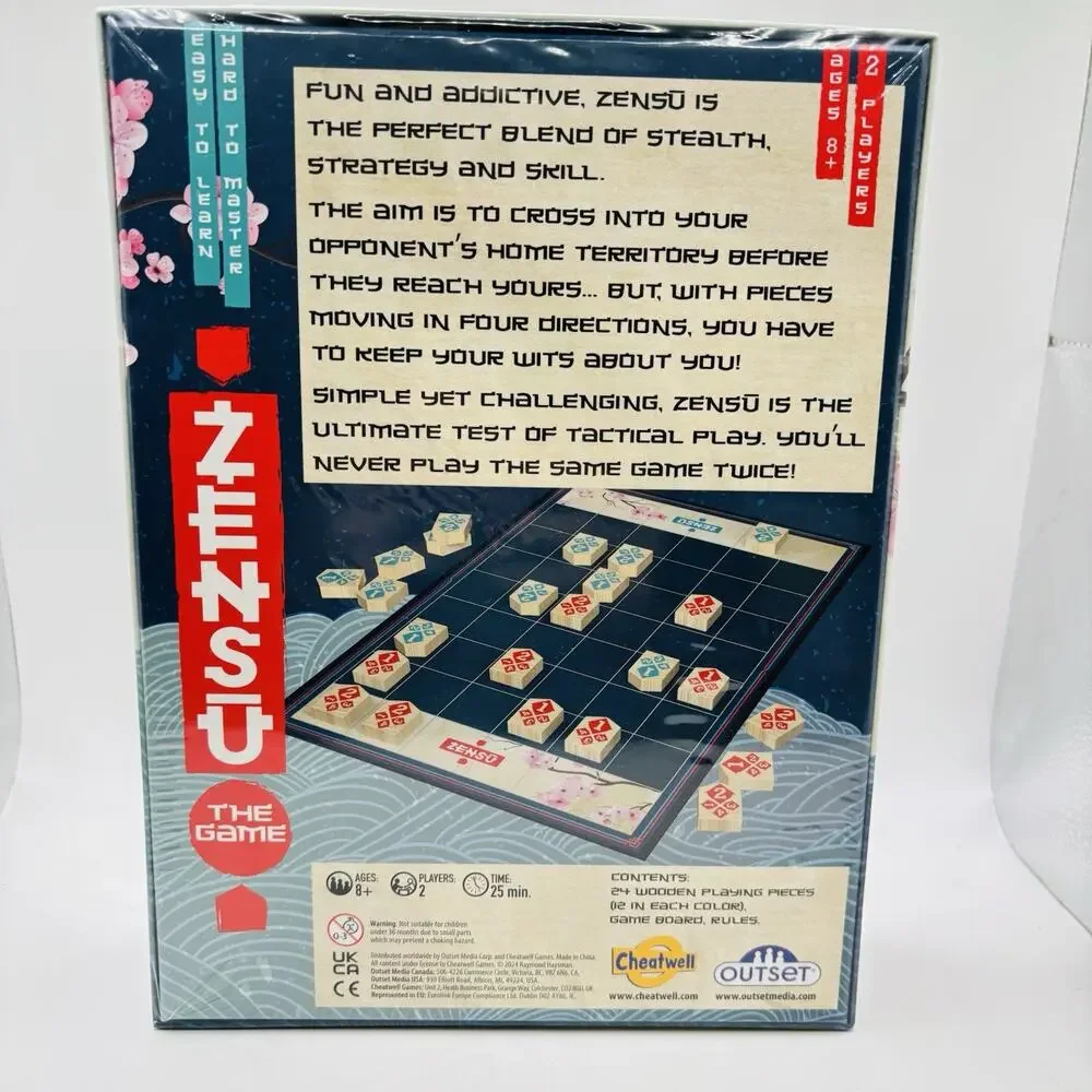 Zensu The Game by Outset - 2022 Edition. New. Sealed.